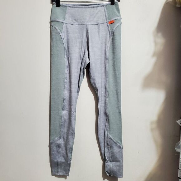 Nike Women's Sz M Dri-FIT One Luxe Leggings Pants Gray DD4553-073 NWT - Picture 1 of 14